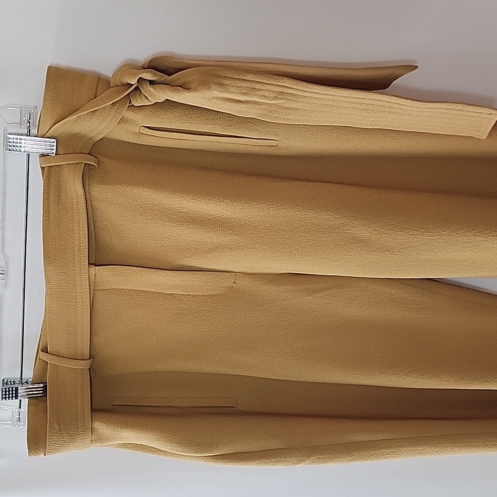 BAR III | Mustard Yellow Tie Waisted Suit  Trousers - Picture 2 of 6